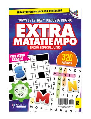 SOPAS-DE-LETRAS, JUEGOS-DE-INGENIO, EXTRAMATATIEMPO 154