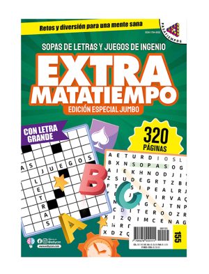 SOPAS-DE-LETRAS, JUEGOS-DE-INGENIO, EXTRAMATATIEMPO 155