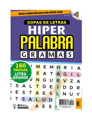 HIPERPALABRAGRAMAS 247, sopas-de-letras