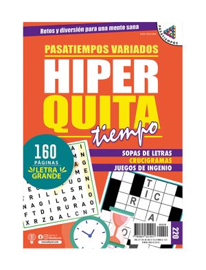 HIPERQUITATIEMPO 220, pasatiempos-variados, letra-grande