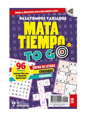 MATATIEMPO TO GO 911, pasatiempos_variados
