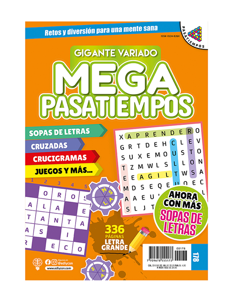 MEGAPASATIEMPOS 178 - web, pasatiempos-variados