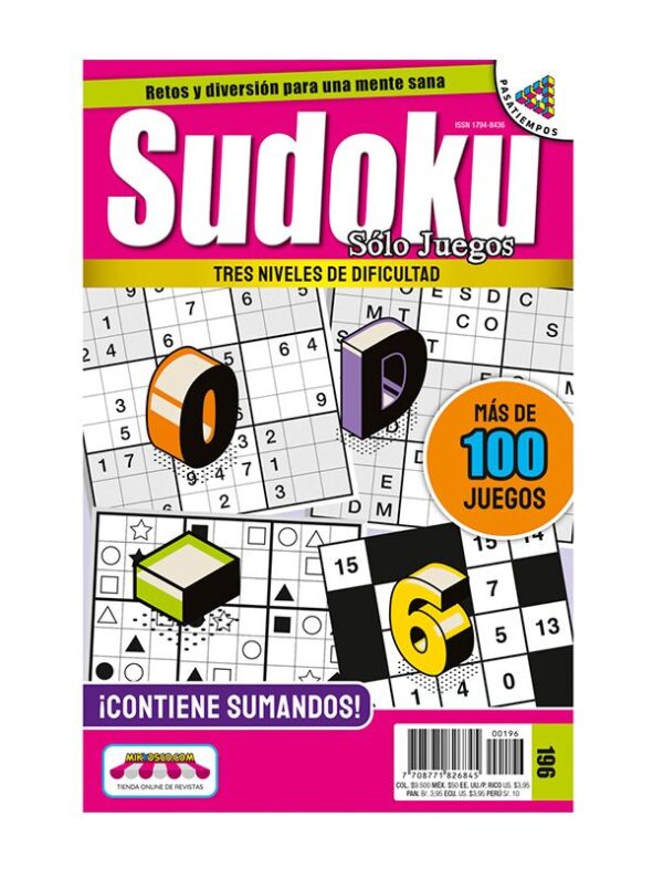 SJ-196, sudoku-3-niveles