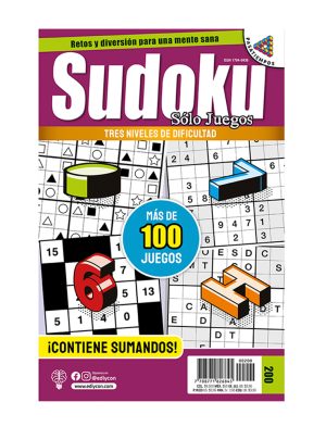 SUDOKU SOLOJUEGOS 200, sudokus-multinivel