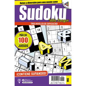 SUDOKU SOLOJUEGOS 206, 3-niveles