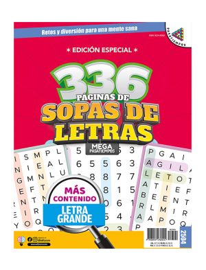 MEGA SOPAS 2504, SOPAS-DE-LETRAS