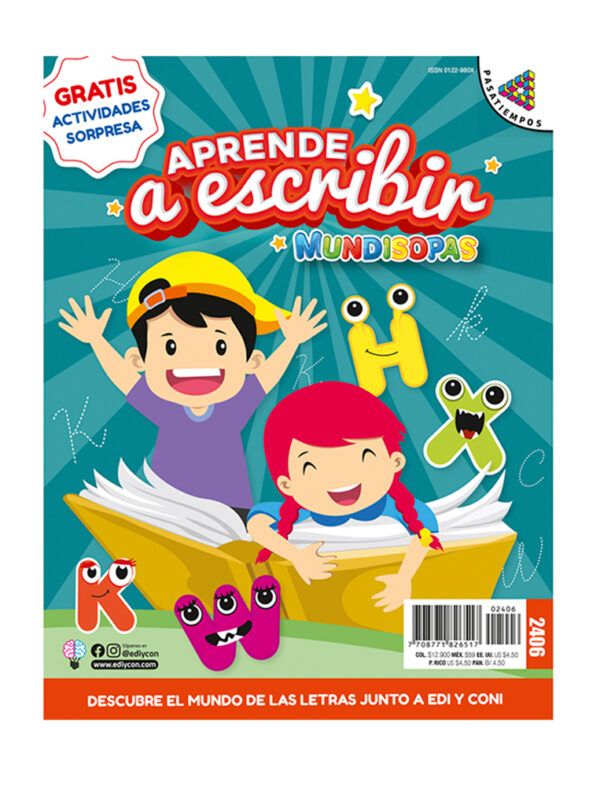 MUNDISOPAS APRENDE A ESCRIBIR 2406