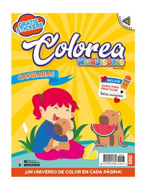 MUNDISOPAS COLOREA 2503-CAPIBARAS, NIÑAS,