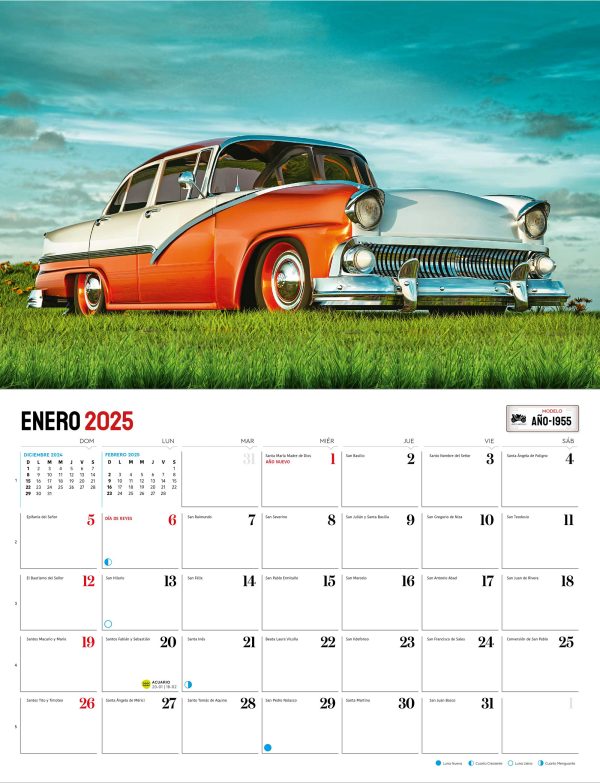 AUTOS-COL-2025, calendario