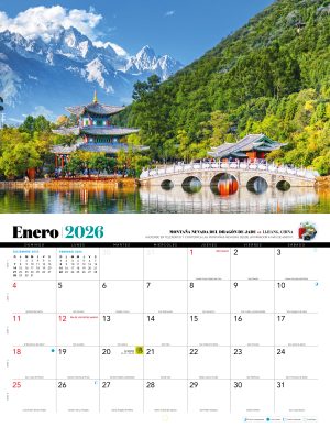 Calendario destinos turisticos 2026
