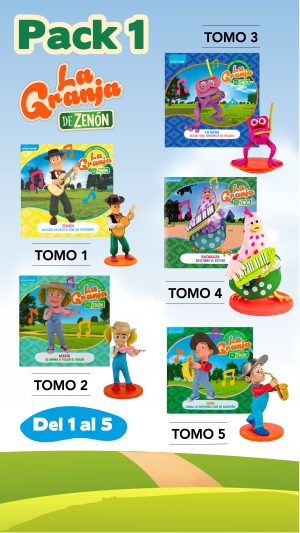 Pack Colección Granja de Zenón (Tomo 1 al 5)
