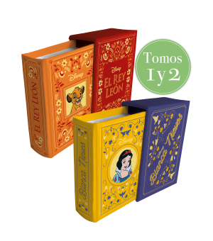 El rey leon y blanca nieves-tomos 1 y 2, minilibros-disney